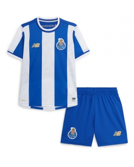 Billige Fotballdrakt Porto Replika Hjemmedraktsett Barn 2025-26 Kortermet (med bukser)